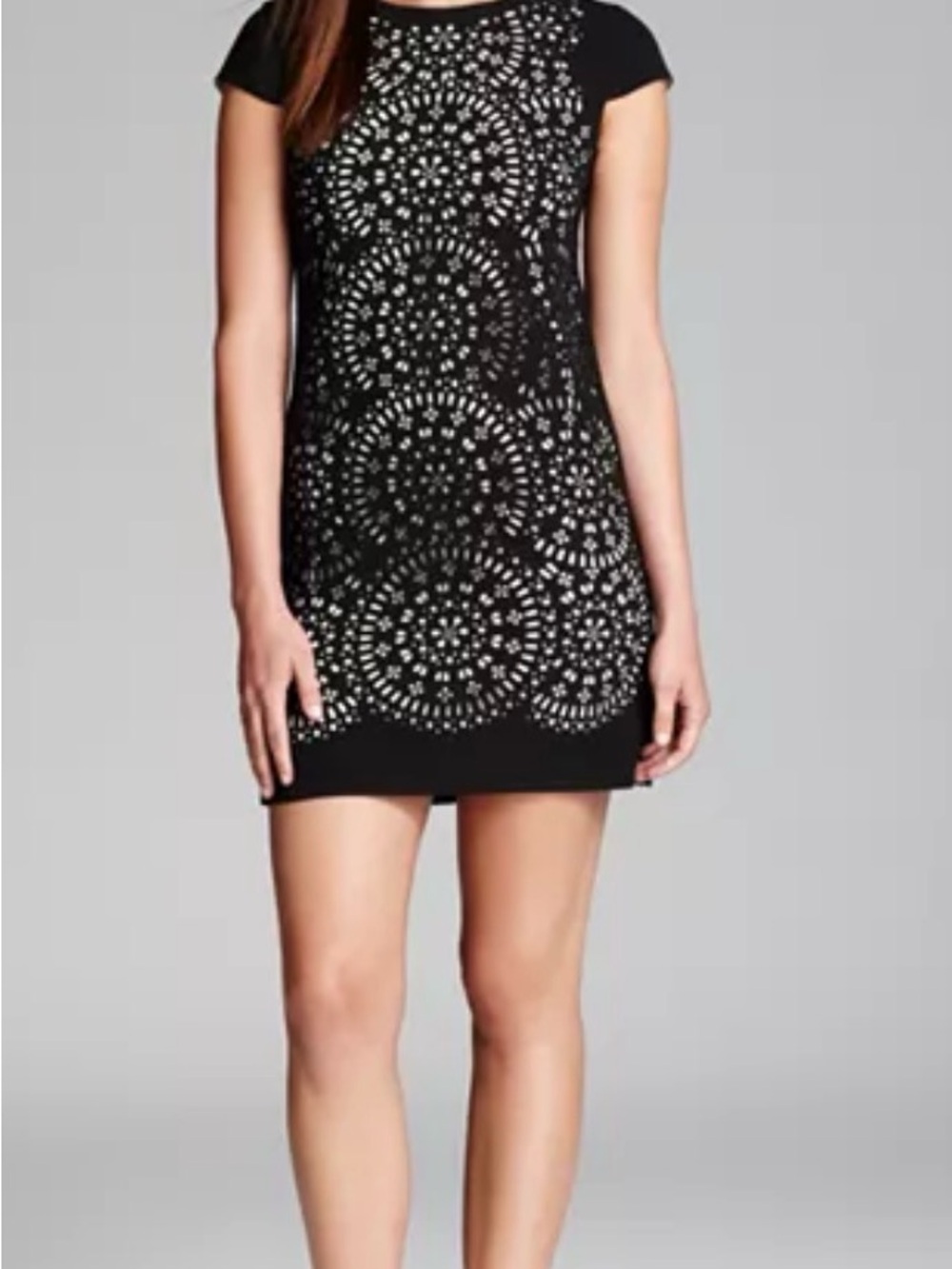 Cynthia Steffe "Miley" Laser Cutout Dress.